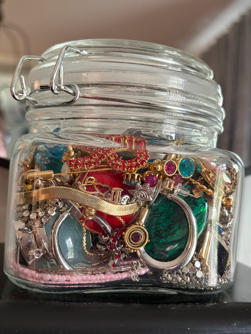 Mystery Jewelry Jar 70+ Pieces Vintage and Modern - Picture 3 of 5